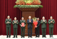 越共中央总书记、国家主席苏林主持召开公布中央政治局关于干部工作决定的会议